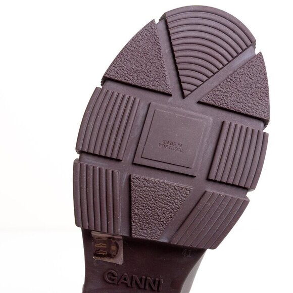 Ganni Brown Winter & Rain Boots - Picture 14 of 16